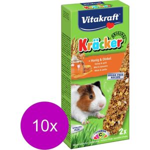 Vitakraft Cavia Kracker Honing 2 in 1 - 10 stuks