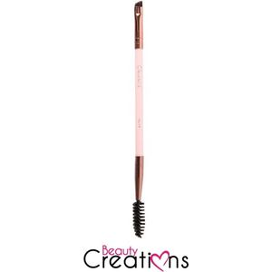 Beauty Creations - Eyebrow Brush Spooley - RC19 - Duo Brow Brush - Wenkbrauw Kwast - Wenkbrauwborstel