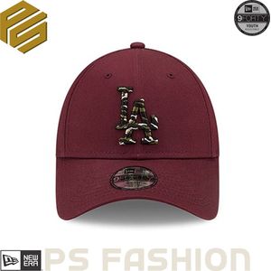 Pet LA Dodgers Wild Camo Kids Maroon 9FORTY Cap