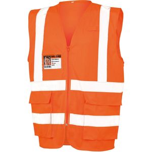 Gilet Unisex 3XL Result Mouwloos Fluorescent Orange 100% Polyester