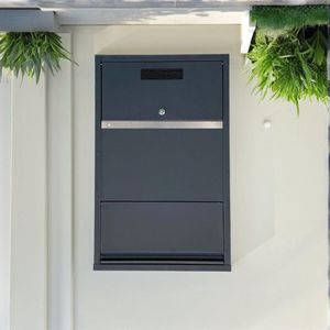 Pakketbox buiten - Brievenbus pakketbox - Pakketbrievenbus - Pakketkast - Bezorgbox - Parcelsafe - Tuin - Bezorging - Veilige pakketbox