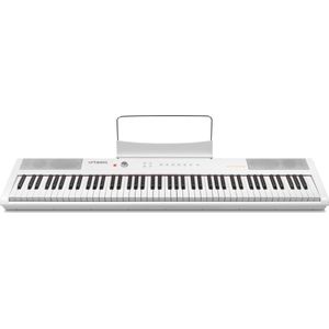 Artesia Pro Performer white digitale home piano met 88 licht gewicht toetsen.