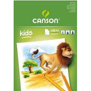 CANSON-kleurblok, DIN A4, 160 g/qm