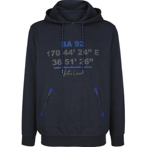 Babista - FLOREZONTO - Sweatshirt - Donkerblauw - Hoodie-stijl