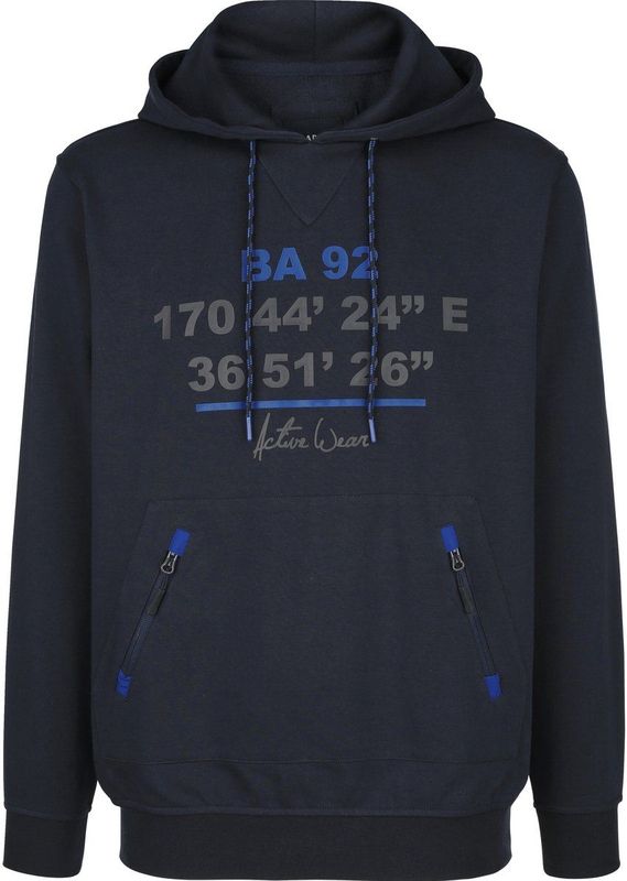 Babista - FLOREZONTO - Sweatshirt - Donkerblauw - Hoodie-stijl