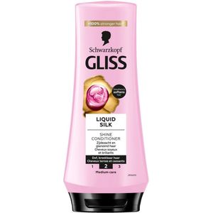 Gliss - Hair Repair - Conditioner met Liquid Silk voor Zijdezacht Haar - 200 ml - 1 stuk