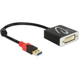DeLOCK USB3.0 naar DVI adapter - 0,20 meter