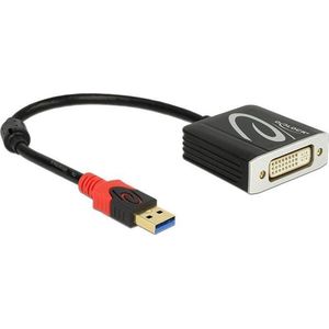 DeLOCK USB3.0 naar DVI adapter - 0,20 meter