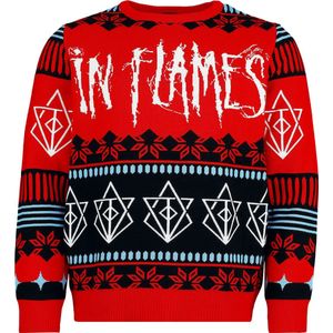 In Flames Holiday Sweater Heren Christmas jumper - meerkleurig - 3XL