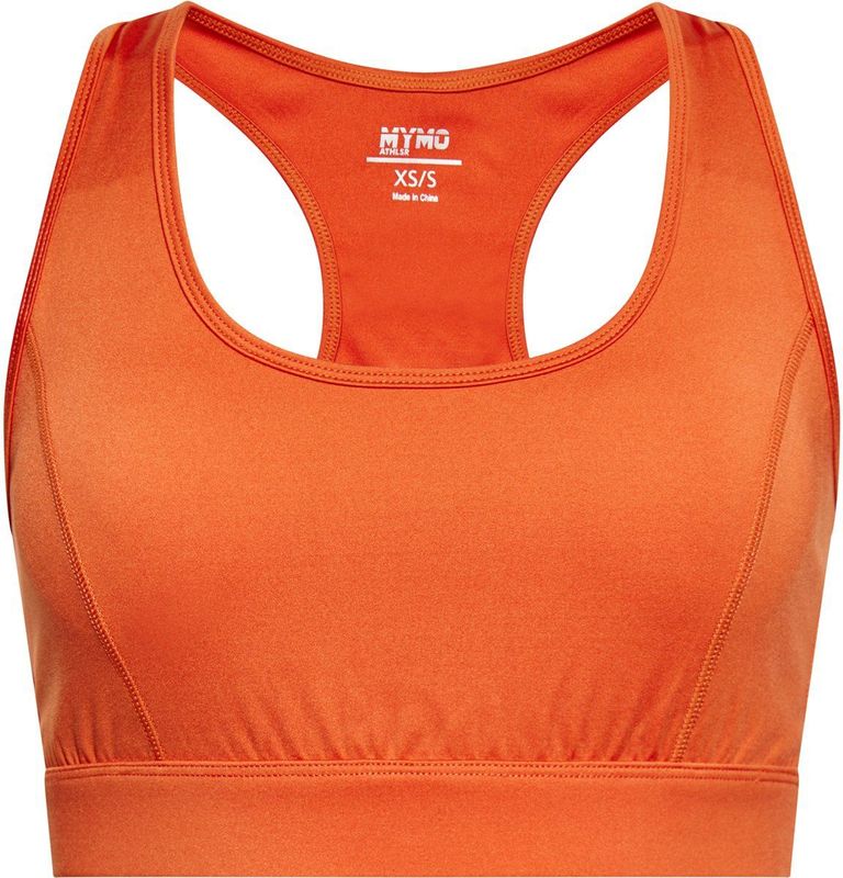 myMo - Crop-top - Sportief - Racerback-ontwerp - Naadloze Constructie