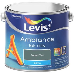 Levis - Ambiance Lak Satin Mix - Faded Teal - 2,5 L