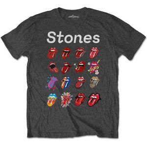The Rolling Stones - No Filter Evolution Heren T-shirt - S - Grijs