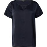 comma - Blouse - Satijn - Korte Mouwen