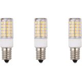 SPL E14 LED Lamp - Neutraal Wit - Dimbaar - 5W - 440lm - LED Buislamp T18 - 3 Stuks