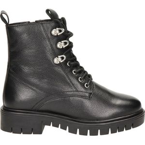 Custom Made - Evry - Biker Boots - Zwart - Leer - Rubber Zool