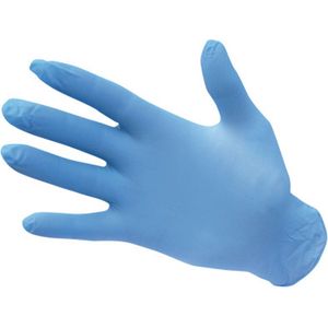 Comfort Handschoen Vinyl Blauw Poedervrij Maat XL100 stuks