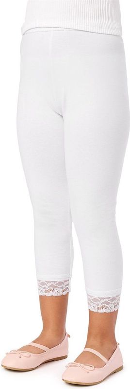 Merry Style - MS-MS10-228-LE - Leggings - Wit - Capri - Katoen