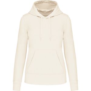 Kariban Ecologische damessweater met capuchon K4028 - COCONUT MILK - L