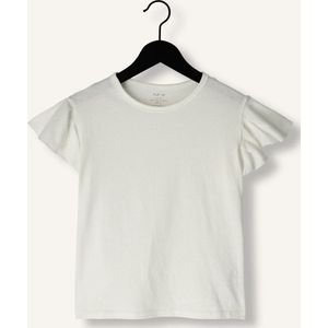 PLAY UP Jersey T-shirt 2 Tops & T-shirts Meisjes - Shirt - Wit - Maat 140