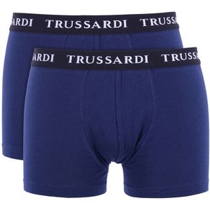 TRUSSARDI Boxershorts 2-Pack Navy Maat XL