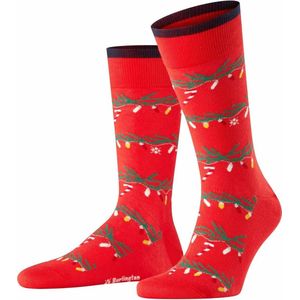 Burlington Xmas Light Bulbs Sokken Heren 21907 - Rood 8009 red Heren - 40-46