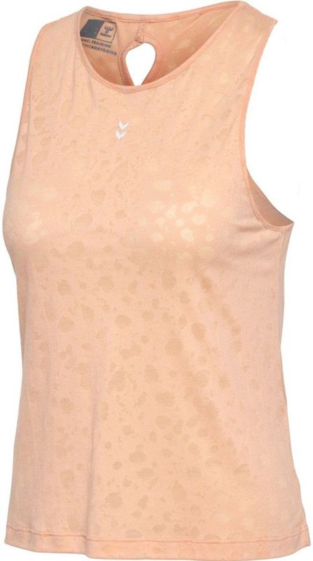 Hummel Damen Top Hmlmt Iris Burnout Top Almost Apricot-XS