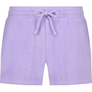 Hunkemöller Shorts Velours Pocket Paars XL