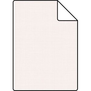 Proefstaal ESTAhome behang linnenstructuur poederroze - 139023 - 26,5 x 21 cm