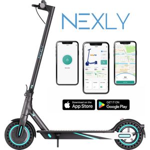 Nexly S2 Elektrische Step - Snelheid tot 25km/u - Bereik tot 30km - Dubbele remveiligheid - Cruise control - Inklapbaar & draagbaar - LED koplamp - Innovatieve App