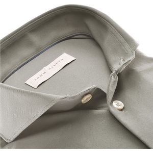 John Miller - Overhemd Donkergroen John Miller Lange Mouw Overhemd Donkergroen 5141630