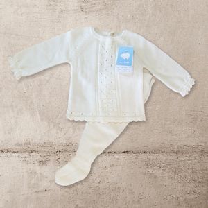 Gebreid pakje, Mac Ilusion 8007, creme, 56