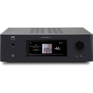 NAD - T778 - AV Surround Receiver - Graphite - 9 x 85W, 8 Ohms, 170W, 4 Ohms
