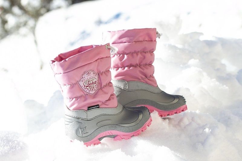 Spirale Sabrina sneeuwlaarzen voor jongens en meisjes, roze, 20 EU, roze, 20 EU