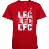 Liverpool T-shirt LFC volwassenen - maat M - rood