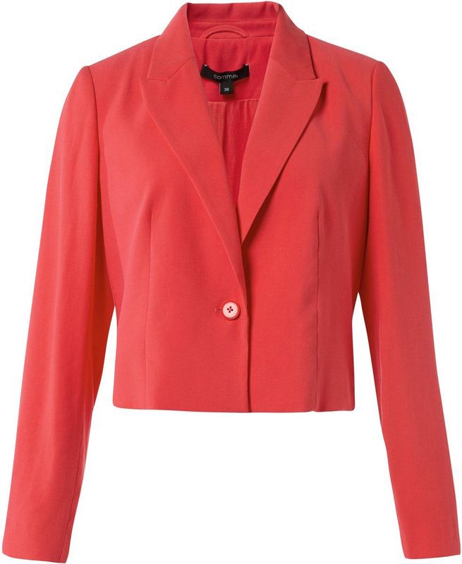 comma - Indoor-Blazer - Korte Blazer - Piquétextuur