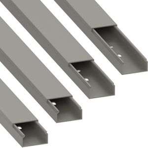 Gutting kabelgoot - PVC - 4 meter - grijs - 15x30 mm