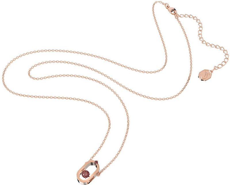 Swarovski - Sparkling 5620550 - Ketting - Rosékleurig - Basis Metaal