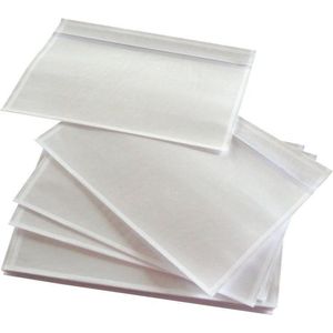 Transparante zelfklevende documentenhoesjes - Packing List enveloppen - Paklijstenvelop - 'Packing list' DL 23,5 x 13,2cm 500 stuks (Levering in België 1-2 dagen, naar Nederland 2-4 dagen)