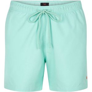 Undiemeister Zwembroek Heren - Ocean Clear (Groen) - Zwemshort met zakken en ritssluiting - Sneldrogend - Ademend - Perfecte Pasvorm - 100% Gerecycled Polyester - Trunks - Maat S