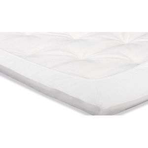 Beter Bed Select Hoeslaken Jersey voor topper - 70/80/90x200/210/220 cm - Wit