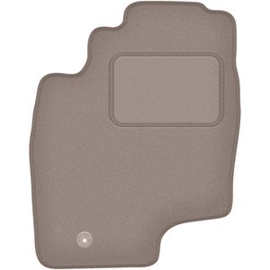 Beige bestuurdersmat voor: Toyota Previa II minivan (2000-2005)