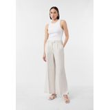 comma - Marlene-broek - Linnen - Wijde Pijpen - Zwart