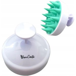 Siliconen Haar- en Hoofdhuid Massager Borstel voor Douche & Peeling
