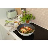 Laura Ashley - Knoflookpers - Donker Duifgrijs - Roestvrij Staal - Soft Touch Handgreep