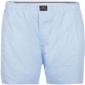 Steppin' Out Boxer Checky Blauw - Maat M - Heren - Boxershorts