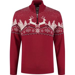 Dale of Norway, Pullover ""Reindeer"" Rood. Maat 3XL