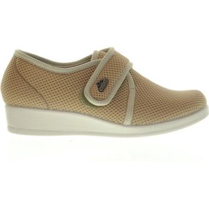Fly Flot Beige Pantoffels Velcro maat 37