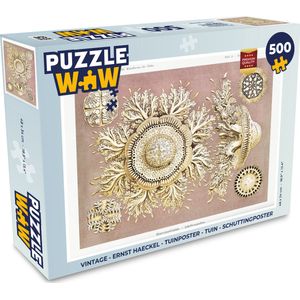 Puzzel Vintage - Ernst Haeckel - Kwal - Kunst - Legpuzzel - Puzzel 500 stukjes