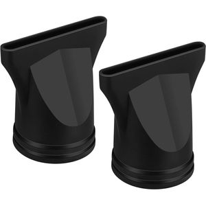 JGS Premium - Professionele Haardroger Diffuser - Herbruikbaar - Kapper Tool - Salon en Thuis - 2 Stuks - Zwart