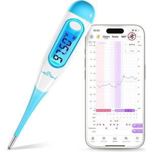 Digitale Basale Thermometer met LCD-Scherm en Achtergrondverlichting voor Ovulatietracking en Natuurlijke Gezinsplanning